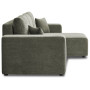 Sarantino Caliana Reversible L Shape Sofa Bed with Storage & Backrest - Green thumbnail 12
