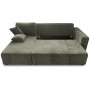 Sarantino Caliana Reversible L Shape Sofa Bed with Storage & Backrest - Green thumbnail 13