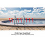 400 Micron Solar Swimming Pool Cover -  Blue/Silver 10.5m x 4.2m thumbnail 5
