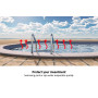 400 Micron Solar Swimming Pool Cover -  Blue/Silver 6m x 3.2m thumbnail 5