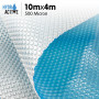500 Micron Solar Swimming Pool Cover -  Blue/Silver 10m x 4m thumbnail 1
