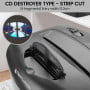 Centurion 21L Cross-Cut Office Shredder 10-Sheet Paper, CD & Credit Card Security thumbnail 7