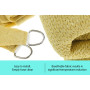 Wallaroo Square Shade Sail: 3m x 3m - Sand thumbnail 5
