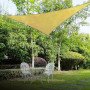 Wallaroo Triangular Shade Sail 8m x 8m x 8m - Sand thumbnail 2