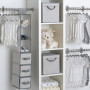 Delta Children 48 Piece Nursery Storage Set Cool Grey thumbnail 2