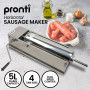 Pronti 5L Stainless Steel Horizontal Sausage Stuffer thumbnail 11