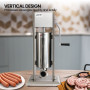 Pronti 5L Stainless Steel Vertical Sausage Stuffer thumbnail 6