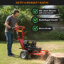 Ducar Stump Grinder 457cc 18HP Petrol Engine with Key Start & Tungsten Carbide Teeth thumbnail 6