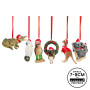 Aussie Animals Pack of 6 Christmas Baubles Decoration Gift Pack thumbnail 4