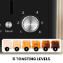 Pronti Breakfast Set with 1.6L Coffee Machine, Silver Noir Toaster & Kettle thumbnail 12