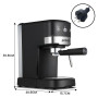Pronti Breakfast Set with 1.25L Coffee Machine, Silver Noir Toaster & Kettle thumbnail 5