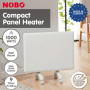 Nobo 1000W Compact Electric Panel Heater with Castors & Wall Mount - Refurbished thumbnail 14