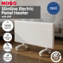 Nobo 1500W T2-NTL4R15 Slimline Wi-Fi Electric Panel Heater - Refurbished thumbnail 2
