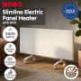 Nobo 2000W Slimline Electric Panel Heater with Remote Control Wi-Fi Enabled via the Capa Connect App - Refurbished thumbnail 2