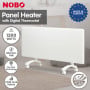 Nobo 1500W T2-NTL4S15 Electric Panel Heater with Tilt Switch Silent Operation & Allergy-Free - Refurbished thumbnail 2