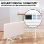 Nobo 2400W T2-NTL4T24 Electric Panel Heater with Timer Tilt Switch Silent Operation & Allergy-Free - Refurbished thumbnail 9