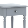 Sarantino Esther Bedside Table with Drawer - Grey thumbnail 6