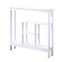 Sarantino Julian Console Table in White thumbnail 1