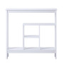 Sarantino Julian Console Table in White thumbnail 2