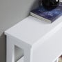 Sarantino Julian Console Table in White thumbnail 6