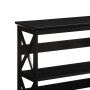 Sarantino Lucas 3-Tier Bookshelf Display Rack in Black thumbnail 8