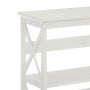Sarantino Lucas 3-Tier Bookshelf Display Rack in White thumbnail 8