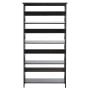 Sarantino Daphne 5-Tier Cross Panel Bookshelf thumbnail 3
