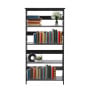 Sarantino Daphne 5-Tier Cross Panel Bookshelf thumbnail 8
