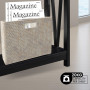Sarantino Cielo 2-Tier Console Table Dark Walnut thumbnail 7