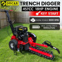 Ducar Trench Digger 457cc 18HP 4-Stroke Key Start, Petrol Trencher Machine thumbnail 14