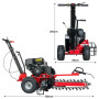 Ducar Trench Digger 457cc 18HP 4-Stroke Key Start, Petrol Trencher Machine thumbnail 3