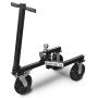 Kartrite Trailer Dolly Adjustable 2-Inch Hitch Ball 1500kg (3500lbs) Tongue Weight Capacity 8 Inch Swivel Wheels Mover thumbnail 1