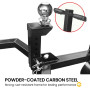Kartrite Trailer Dolly Adjustable 2-Inch Hitch Ball 1500kg (3500lbs) Tongue Weight Capacity 8 Inch Swivel Wheels Mover thumbnail 5