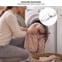 Laura Hill Electric Heated Blanket Throw Soft Coral Fleece w/ 9 Heat Settings - Pink thumbnail 5