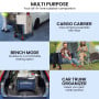 Wallaroo 120L Camping Steel Trolley Beach Picnic Basket Cart - Blue thumbnail 7