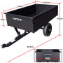 Kartrite 816kg Heavy-Duty Steel Dump Cart with Quick-Release Dumping Handle thumbnail 3