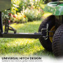 Kartrite 816kg Heavy-Duty Steel Dump Cart with Quick-Release Dumping Handle thumbnail 8