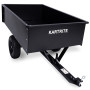 Kartrite 816kg Heavy-Duty Steel Dump Cart with Quick-Release Dumping Handle thumbnail 2