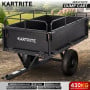 Kartrite 430kg Heavy-Duty Steel Dump Cart with Foot Pedal Dumping System thumbnail 10