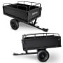 Kartrite 430kg Heavy-Duty Steel Dump Cart with Foot Pedal Dumping System thumbnail 2