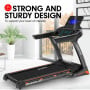 PowerTrain Treadmill V100 Cardio Running Exercise Fitness Home Gym thumbnail 6