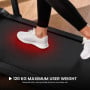 Powertrain K300 Black Foldable 2-in-1 Under Desk Walking Pad Treadmill 1.5HP 10km/h Incline Home Running Machine thumbnail 5