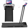 Powertrain K300 Black Foldable 2-in-1 Under Desk Walking Pad Treadmill 1.5HP 10km/h Incline Home Running Machine thumbnail 15