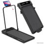 Powertrain K300 Black Foldable 2-in-1 Under Desk Walking Pad Treadmill 1.5HP 10km/h Incline Home Running Machine thumbnail 16
