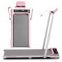 Powertrain K300 Pink Foldable 2-in-1 Under Desk Walking Pad Treadmill 1.5HP 10km/h Incline Home Running Machine thumbnail 14
