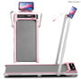 Powertrain K300 Pink Foldable 2-in-1 Under Desk Walking Pad Treadmill 1.5HP 10km/h Incline Home Running Machine thumbnail 15