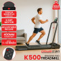 Powertrain K500 2-in-1 Foldable Walking Pad Treadmill with Remote Control thumbnail 1