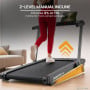 Powertrain V200 3.0HP 2-in-1 Foldable Electric Walking Pad 14kph Under Desk Running Machine Home Gym thumbnail 6