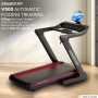 Powertrain V500 3HP Foldable Treadmill Electric Running Machine 20kmph Auto Incline Bluetooth Home Gym Cardio 130kg thumbnail 2