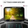 Powertrain V1100 Treadmill with Wifi Touch Screen & Incline thumbnail 3
